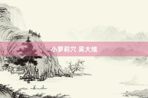 小萝莉穴 吴大维